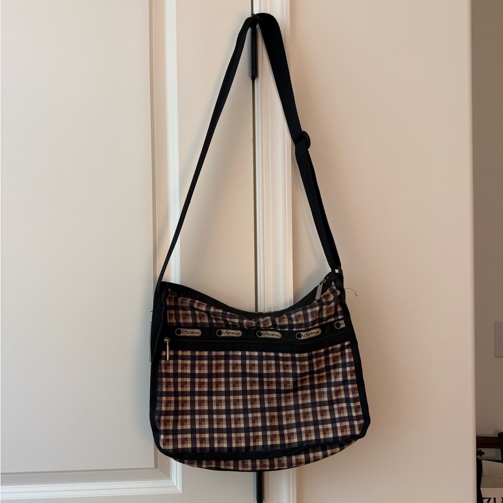 LeSportsac Plaid Cross Body Bag